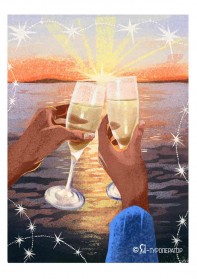 Рождество оттенка шампань: Абрау-Дюрсо и песни моря