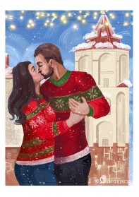 Новогодние огни Минска и замки (автобус 1)