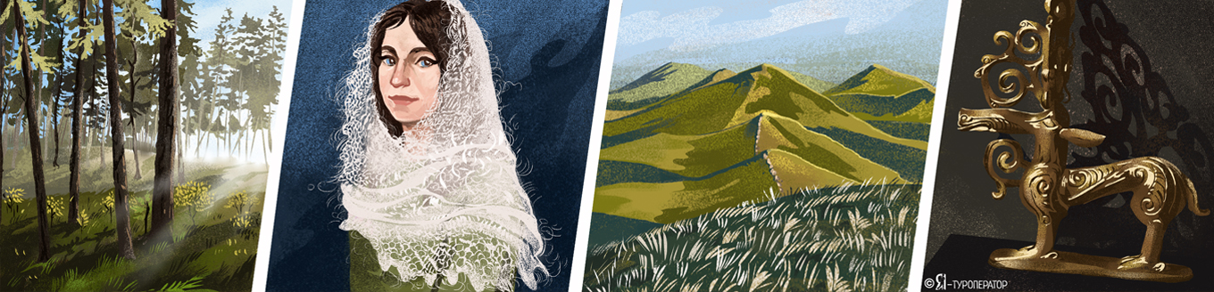 Дыхание Предуральской степи: Оренбургский платок и золото Сарматов